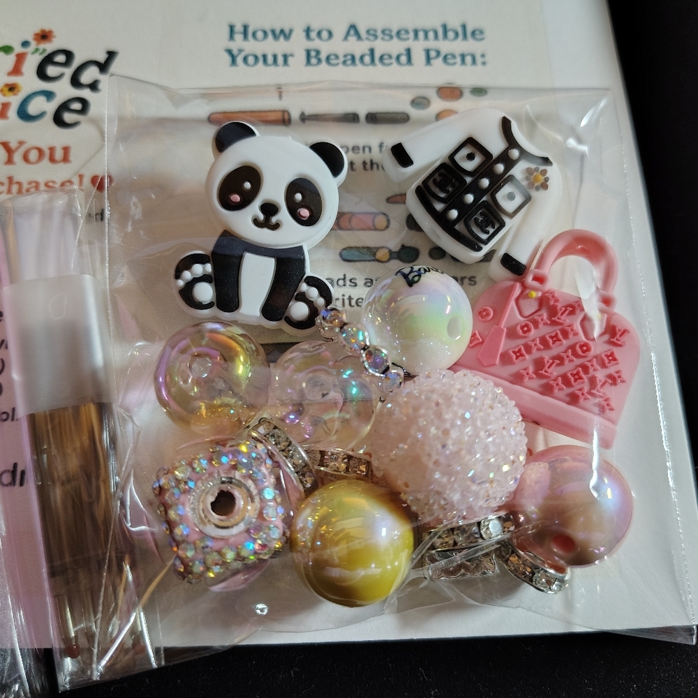 Custom Beaded Ink Pen Kit – Choose Your Colors - Picture 2 of 12